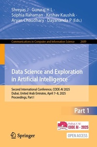 Enlarge image Cover: Data Science and Exploration in Artificial Intelligence - Springer