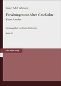 Cover: Forschungen zur Alten Geschichte. Bd. 3 - Franz Steiner Verlag
