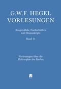 Cover: Vorlesungen &uuml;ber die Philosophie des Rechts - Meiner