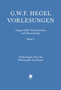 Cover: Vorlesungen &uuml;ber die Philosophie der Kunst - Meiner