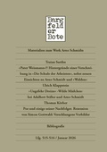 Cover: Bargfelder Bote - edition text + kritik