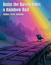 Enlarge image Cover: Rufus the Raven Rides a Rainbow Rail - Kelly Johnson