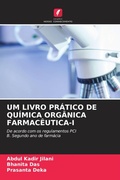 Cover: Um Livro Pratico de Quimica Organica Farmaceutica-I - Edicoes Nosso Conhecimento