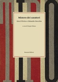 Cover: Mistero dei caratteri - Ronzani Editore