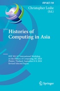 Cover: Histories of Computing in Asia - Springer