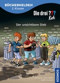 Cover: Die drei ??? Kids, B&uuml;cherhelden 2. Klasse, Der unsichtbare Dieb - Kosmos