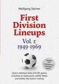 Cover: First Division Lineups, Vol. 1: 1949-1969 - BoD - Books on Demand