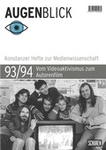 Cover: Vom Videoaktivismus zum Autorenfilm - Sch&uuml;ren Verlag GmbH
