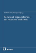 Cover: Recht und Organisationen - ein rekursives Verh&auml;ltnis - Nomos