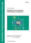 Cover: Building Trust in Ecosystems and Ecosystem Components - Fraunhofer Verlag