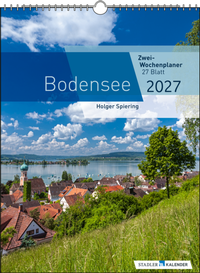 Enlarge image Cover: Zwei-Wochenplaner Bodensee 2027 - Stadler Kalender