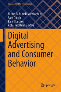 Enlarge image Cover: Digital Advertising and Consumer Behavior - Springer