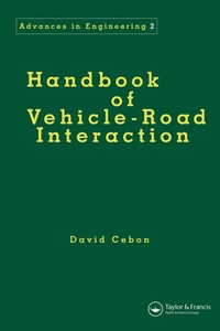 Enlarge image Cover: Handbook of Vehicle-Road Interaction - Taylor & Francis