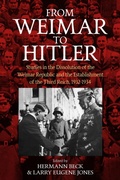 Cover: From Weimar to Hitler - Berghahn Books
