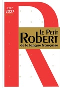Cover: Le Petit Robert de la Langue Francaise - 2027 - Le Robert
