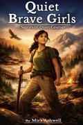 Cover: Quiet Brave Girls-Calm Courage Stories for Girls Who Face Fear Thoughtfully - Flying Wings Books