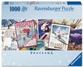 Cover: Erwachsenenpuzzle 1000 Teile - Vintage Ski-Poster - Ravensburger