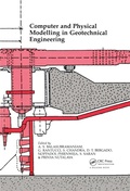 Cover: Computer and Physical Modelling in Geotechnical Engineering - CRC Press