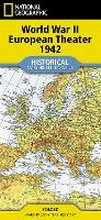 Cover: National Geographic WWII European Theater Map - National Geographic Maps