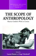 Cover: The Scope of Anthropology - Berghahn Books