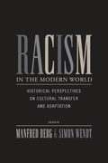 Cover: Racism in the Modern World - Berghahn Books