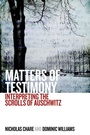 Cover: Matters of Testimony - Berghahn Books
