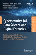Cover: Cybersecurity, IoT, Data Science and Digital Forensics - Springer