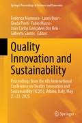 Cover: Quality Innovation and Sustainability - Springer