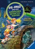 Cover: Die Jagd nach dem magischen Detektivkoffer, Band 4 - Achtung, Raubritter! - Ravensburger