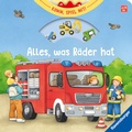 Cover: Alles, was R&auml;der hat - Fahrzeuge-Spielbuch mit Klappen, Drehscheiben, Schiebern - Ravensburger