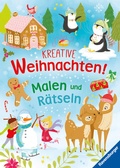 Cover: Kreative Weihnachten! Malen und R&auml;tseln - Ravensburger