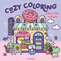 Enlarge image Cover: Cozy Coloring - Around Town - Ravensburger