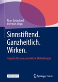 Cover: Sinnstiftend. Ganzheitlich. Wirken. - Springer Gabler