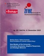 Cover: ZFHE 20-4: New Models of the University - Innovative Structures, Adaptive Responses, and Strategic Behavior - BoD - Books on Demand