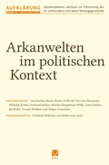 Cover: Arkanwelten im politischen Kontext - Felix Meiner Verlag