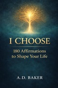 Cover: I Choose: 180 Affirmations to Shape Your Life - A.D. Baker