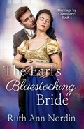 Cover: The Earl's Bluestocking Bride - Ruth Ann Nordin