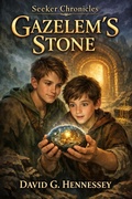 Cover: Gazelem's Stone (Seeker Chronicles, #1) - David G. Hennessey
