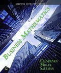 Cover: Annotated Instructor's Edition for Business Mathematics - Pearson