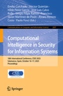 Cover: Computational Intelligence in Security for Information Systems - Springer
