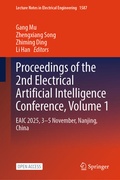 Cover: Proceedings of the 2nd Electrical Artificial Intelligence Conference, Volume 1 - Springer