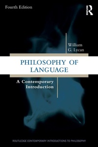 Enlarge image Cover: Philosophy of Language - Routledge