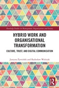 Cover: Hybrid Work and Organisational Transformation - Routledge