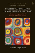 Cover: Stability and Change in Modern Property Law - Bloomsbury Academic