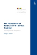 Cover: The Foundations of Tort Law in the Civilian Tradition - Bloomsbury Academic