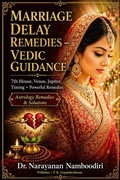 Cover: Marriage Delay Remedies - Vedic Guidance (Astrology Remedies & Solutions, #5) - G.K.MENON