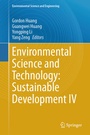 Cover: Environmental Science and Technology: Sustainable Development IV - Springer