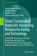 Cover: Smart Sustainable Materials Advancing Remanufacturing and Technology - Springer