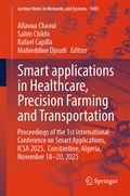Cover: Smart applications in Healthcare, Precision Farming and Transportation - Springer