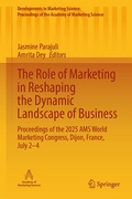 Cover: The Role of Marketing in Reshaping the Dynamic Landscape of Business - Springer